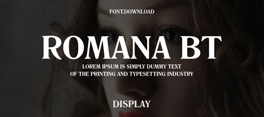 Romana BT Font