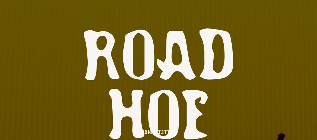 Road Hoe Font