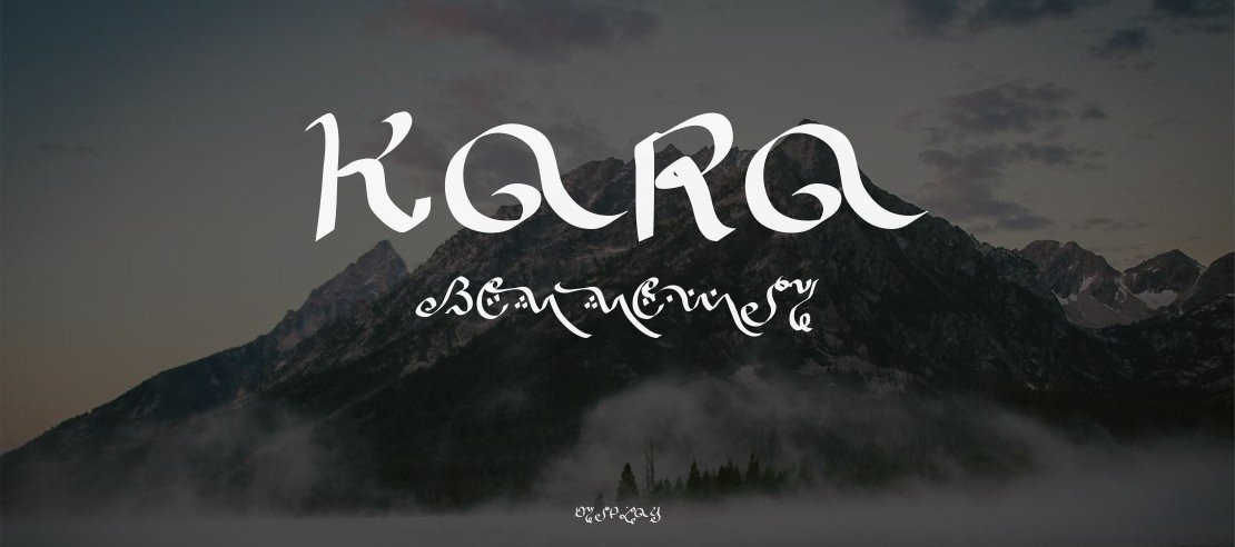 Kara Ben Nemsi Font