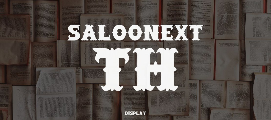 SaloonExt Th Font