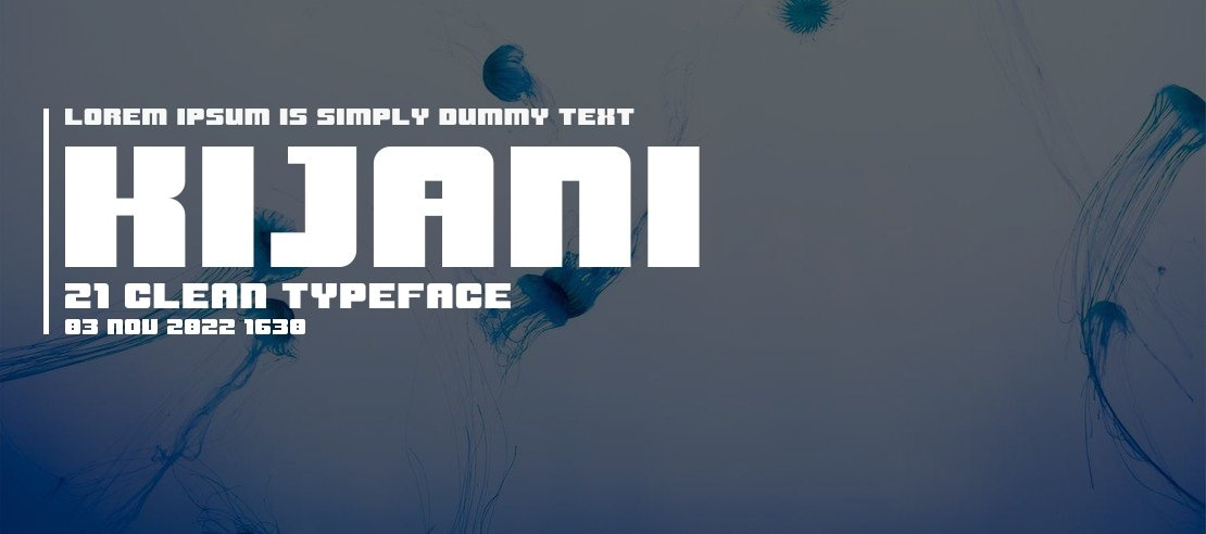 Kijani 21 Clean Font