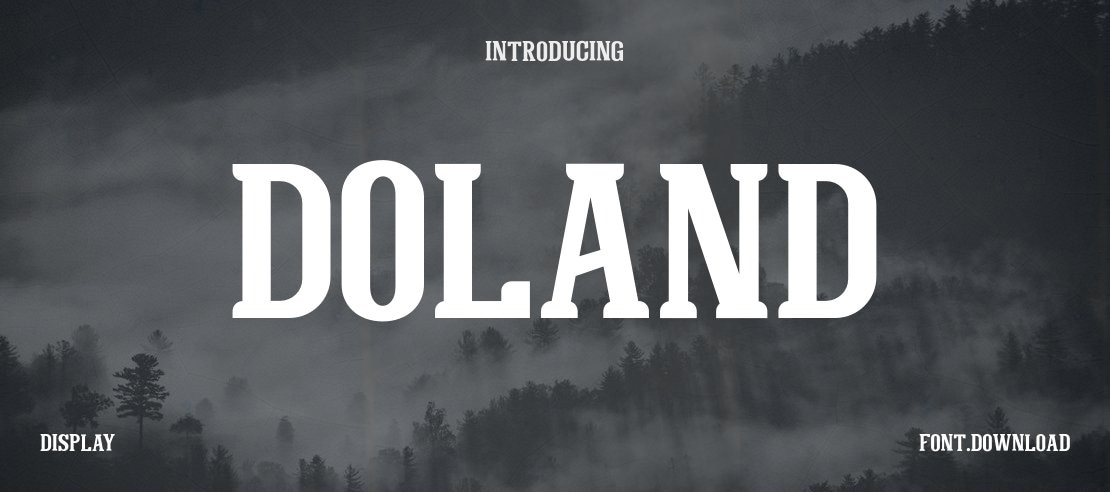 Doland Font Family