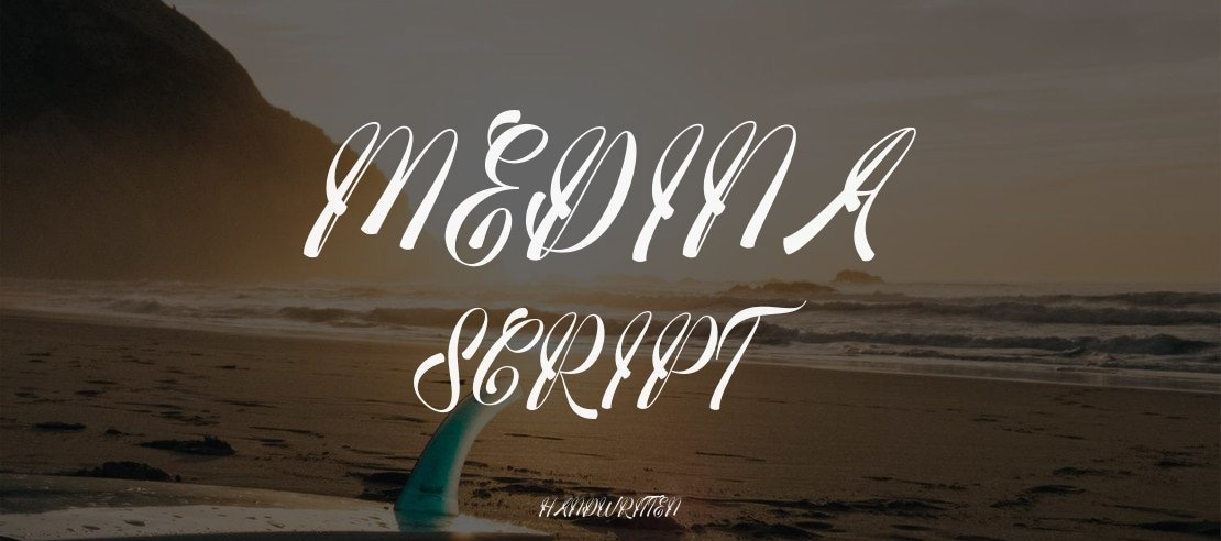 medina script Font