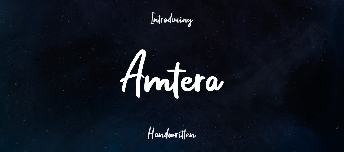 Amtera Font