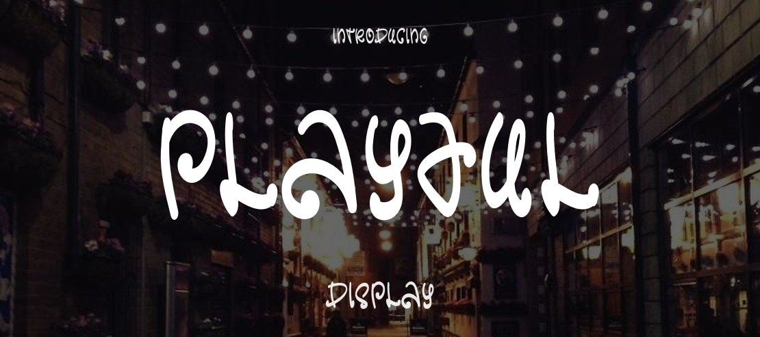 Playful Font