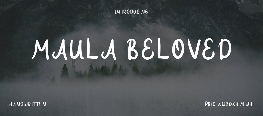 Maula Beloved Font