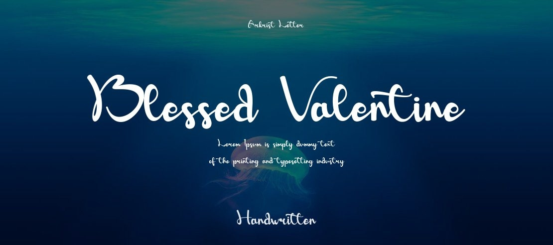 Blessed Valentine Font