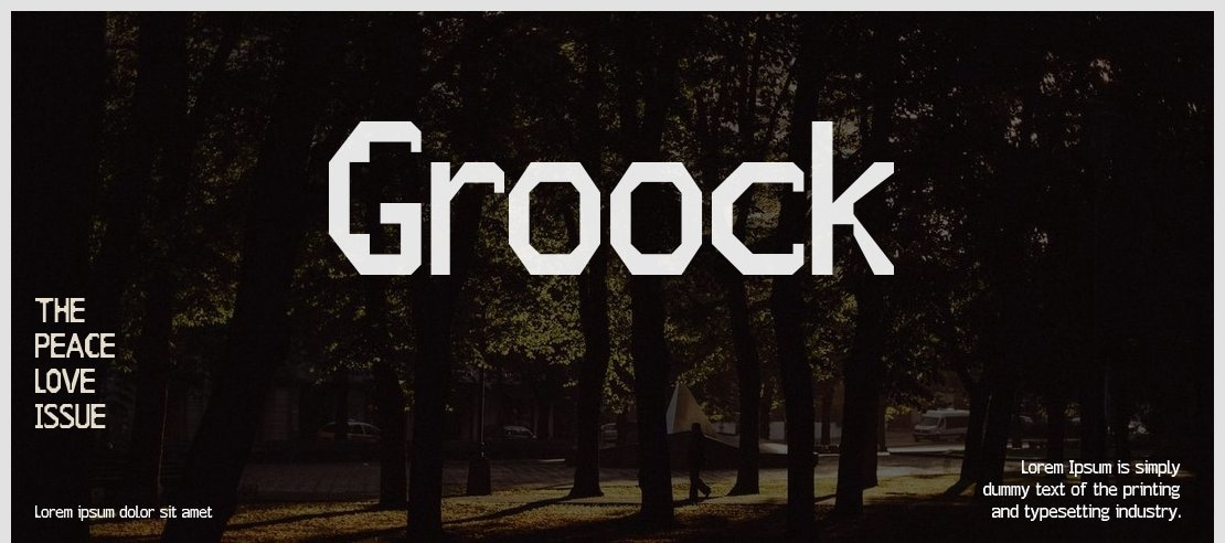 Groock Font