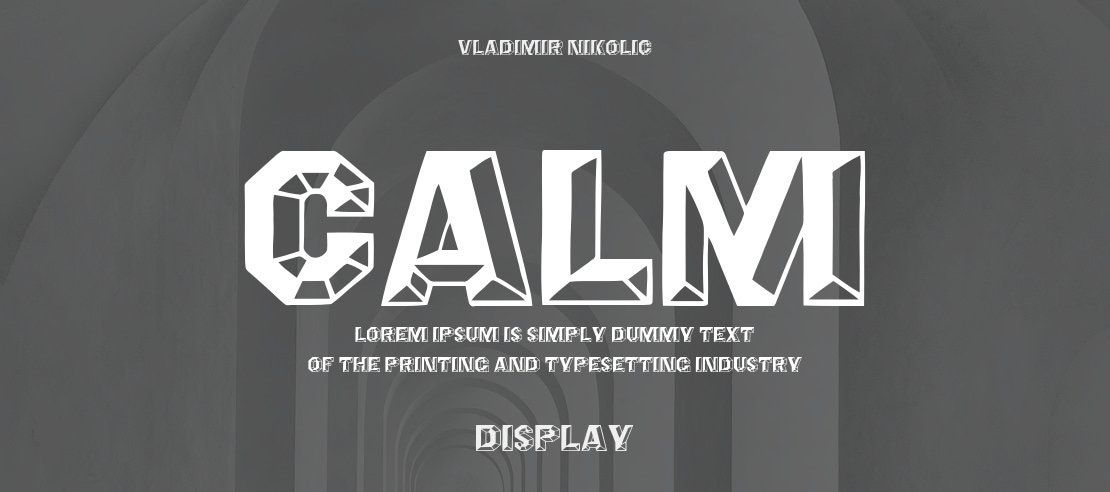 Calm Font