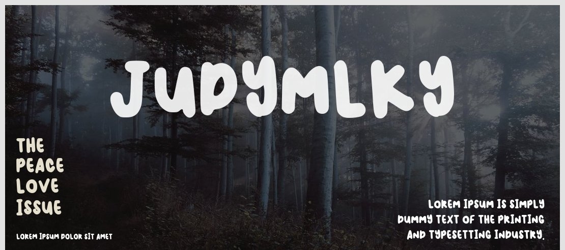 Judymlky Font