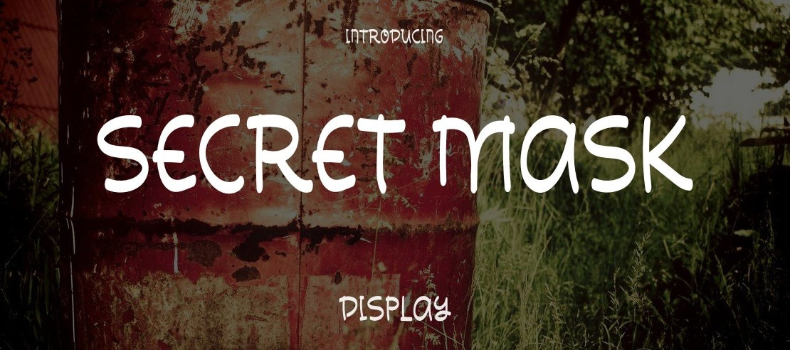 Secret Mask Font