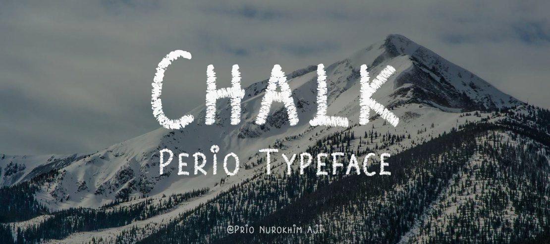 Chalk Perio Font