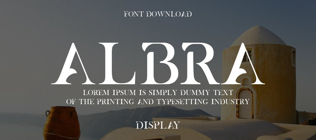 ALBRA Font