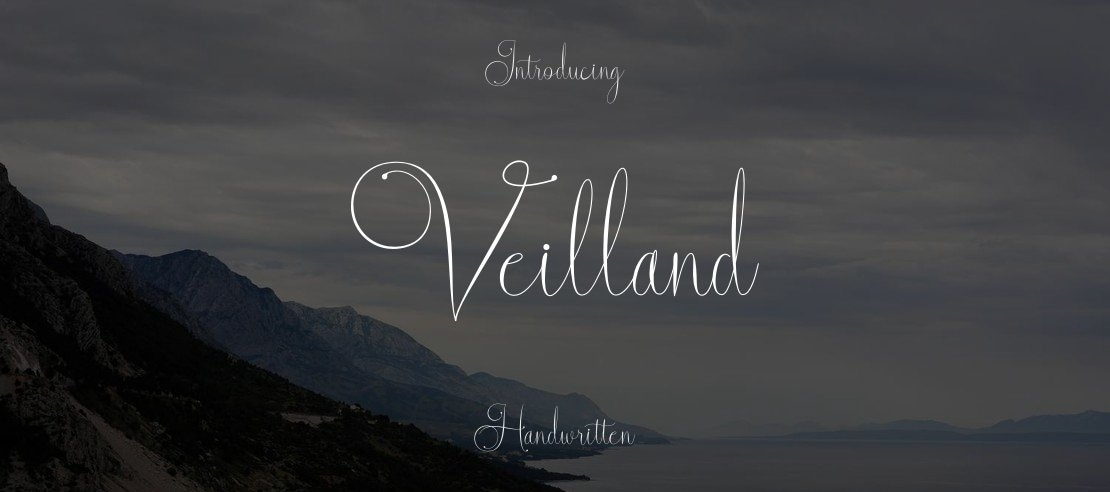 Veilland Font