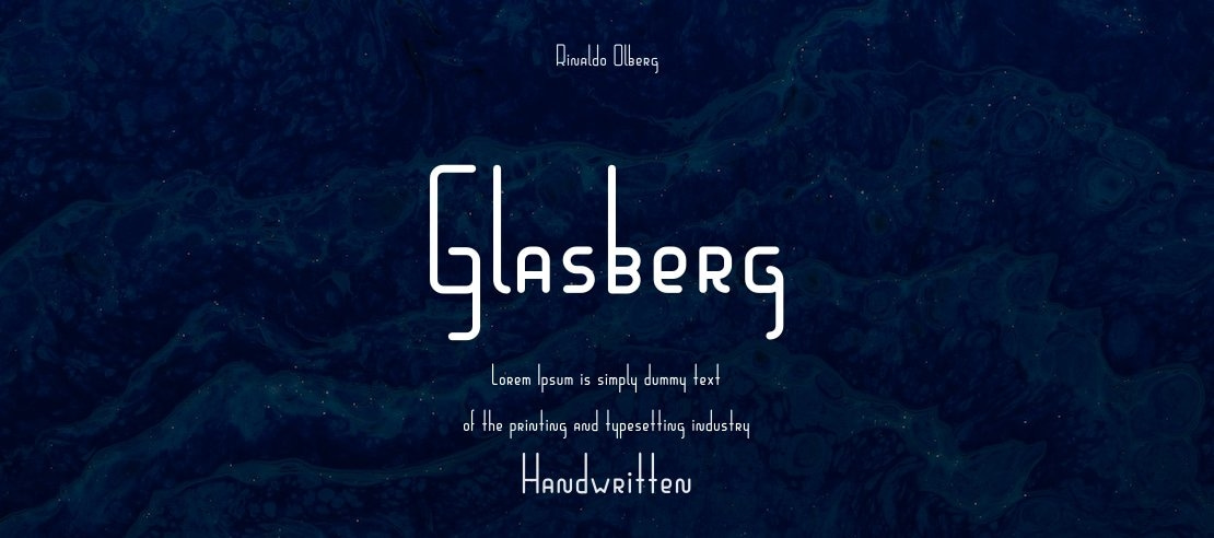Glasberg Font
