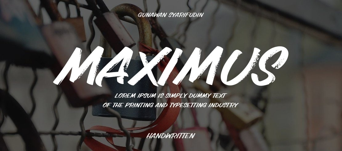 Maximus Font