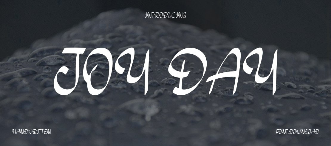 Joy Day Font