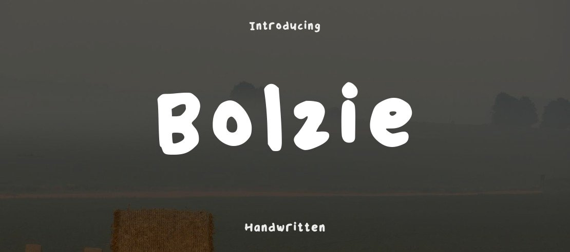 Bolzie Font