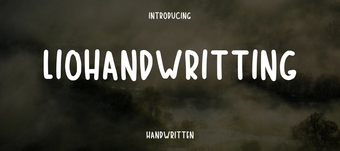 Liohandwritting Font