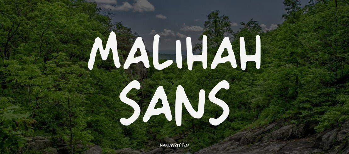 Malihah Sans Font