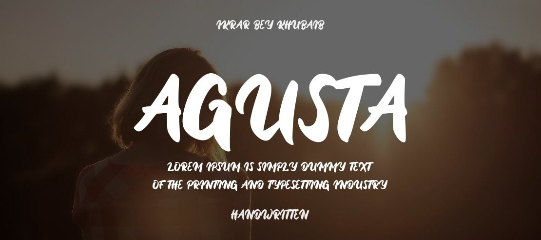 Agusta Font