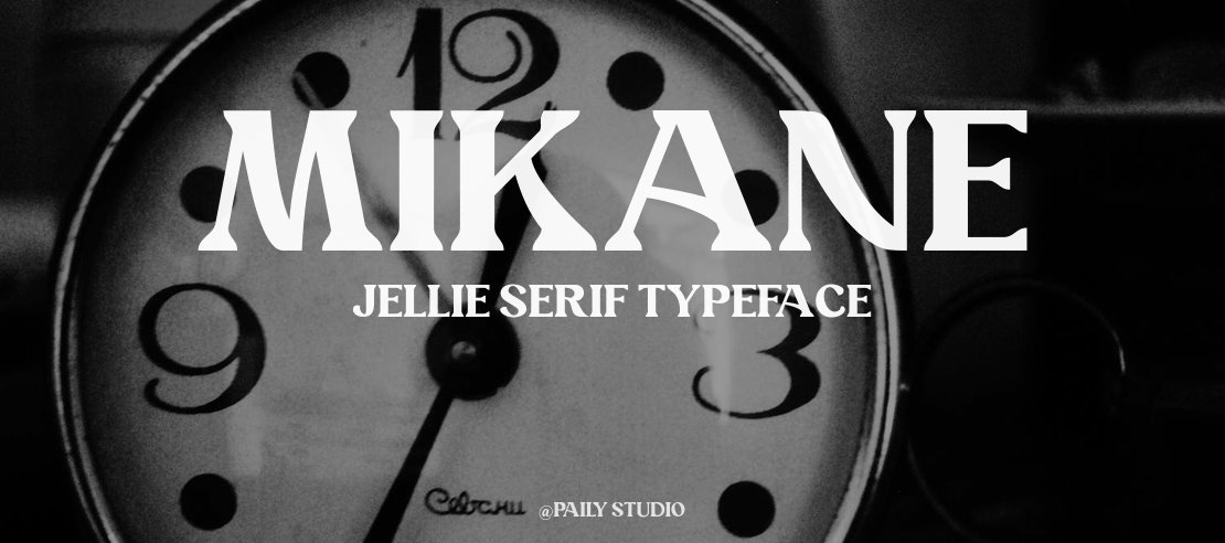 Mikane Jellie Serif Font