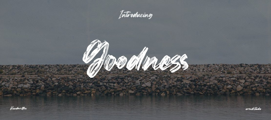 Goodness Font