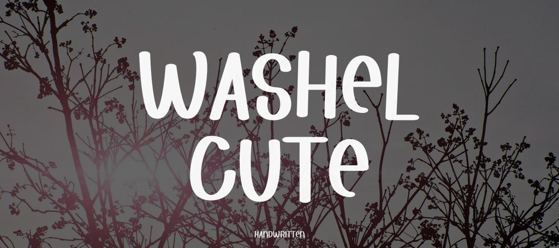 Washel Cute Font