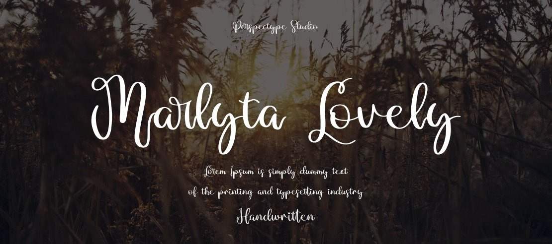 Marlyta Lovely Font