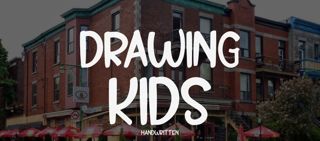 Drawing Kids Font