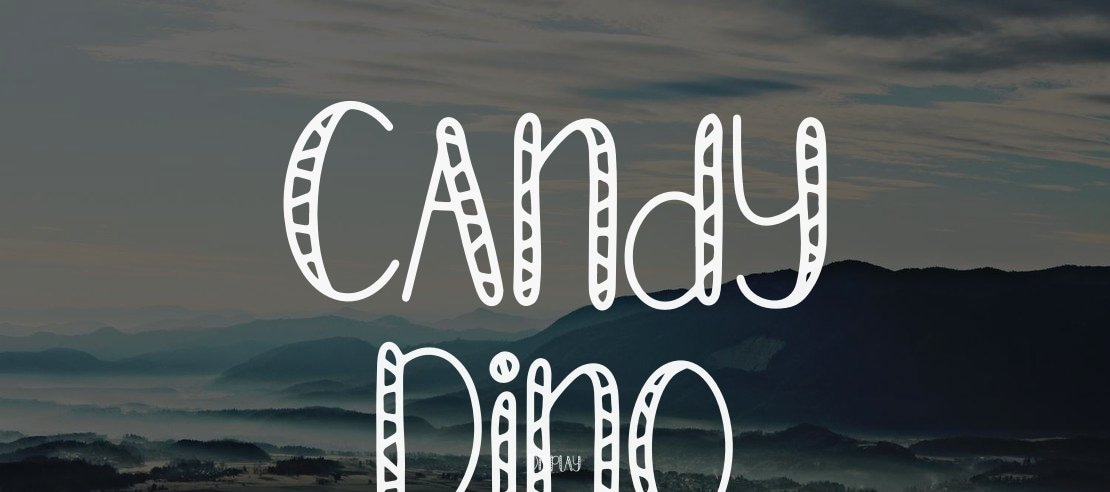 Candy Dino Font