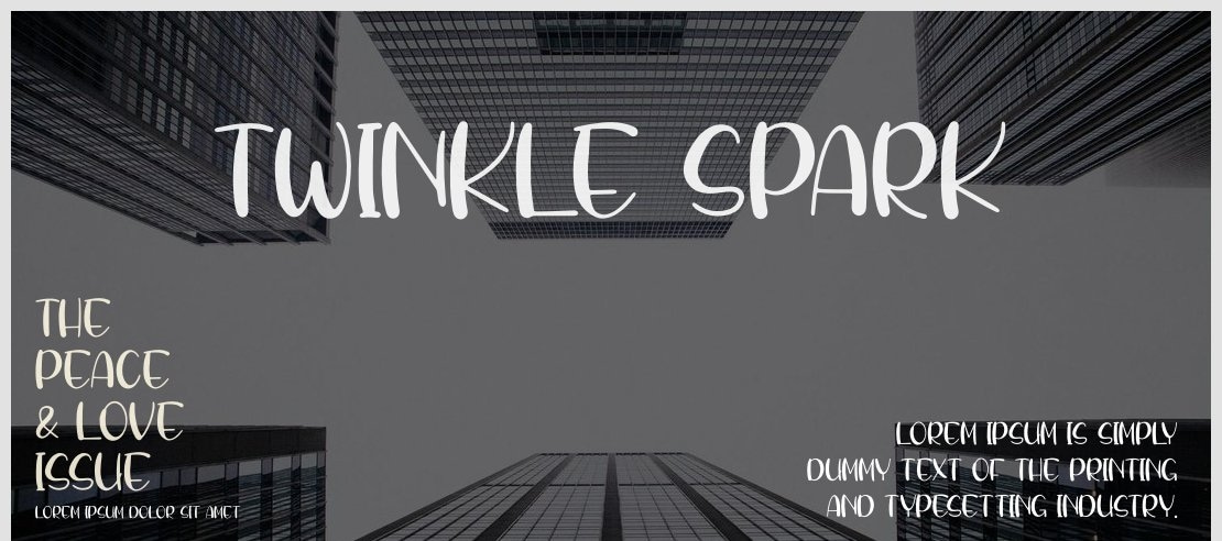 Twinkle Spark Font