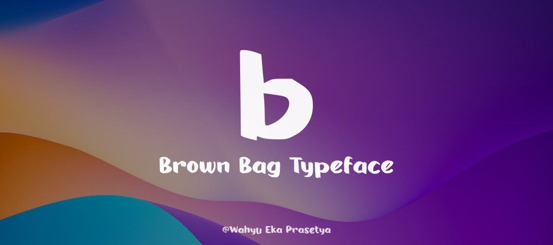 b Brown Bag Font