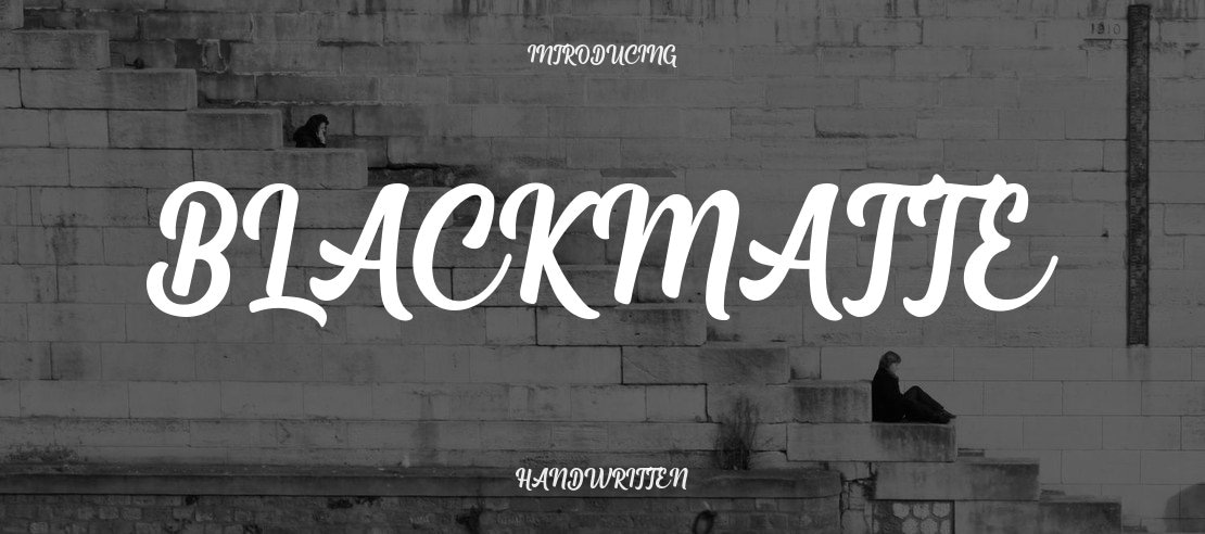 Blackmatte Font Family