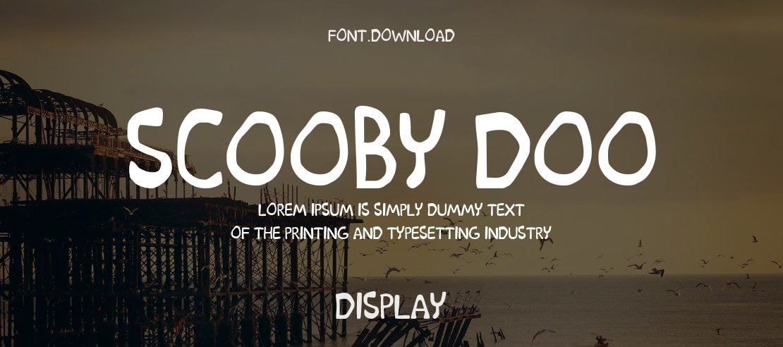 Scooby Doo Font