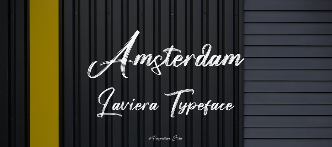 Amsterdam Laviera Font