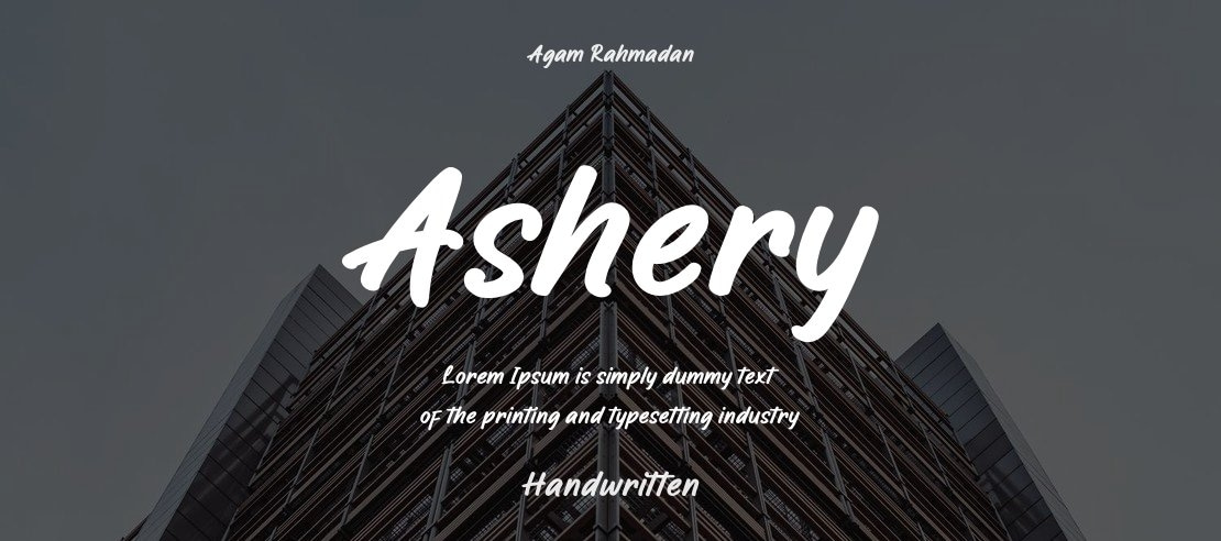 Ashery Font