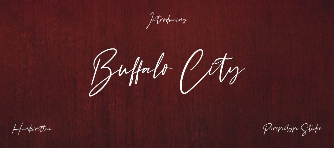 Buffalo City Font