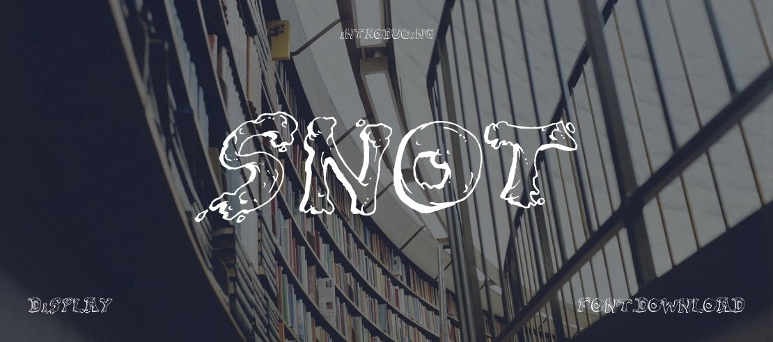 Snot Font