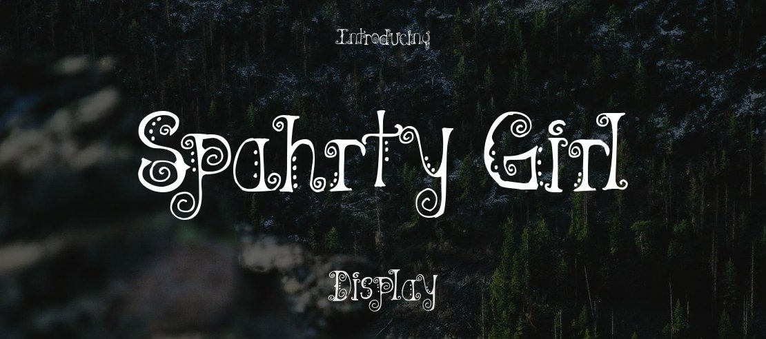 Spahrty Girl Font