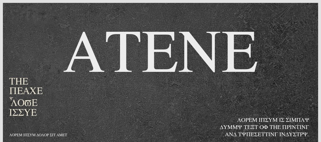 Atene Font Family