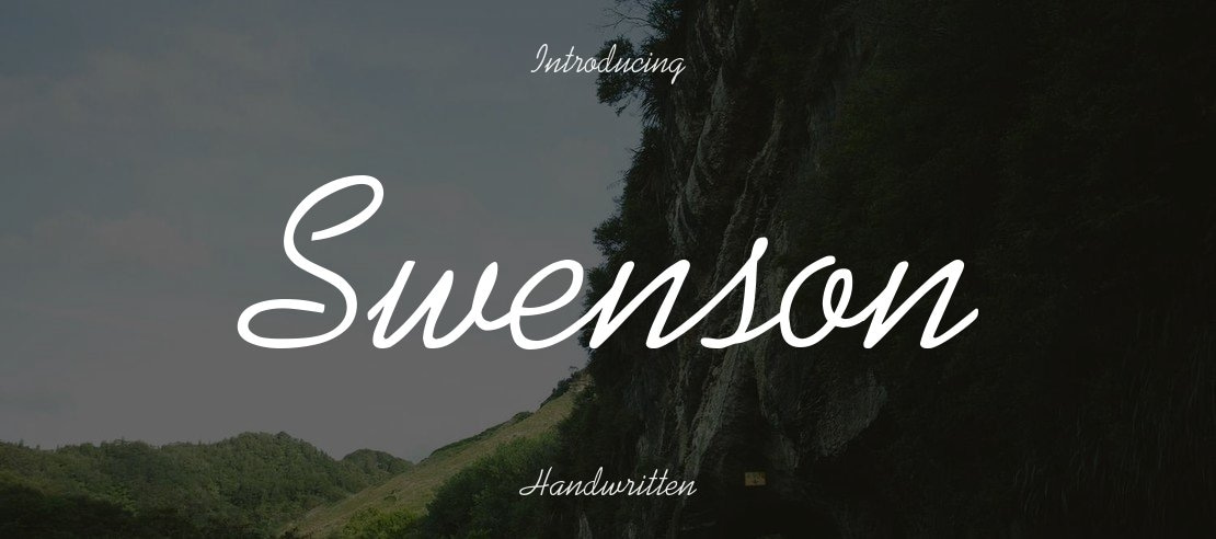 Swenson Font