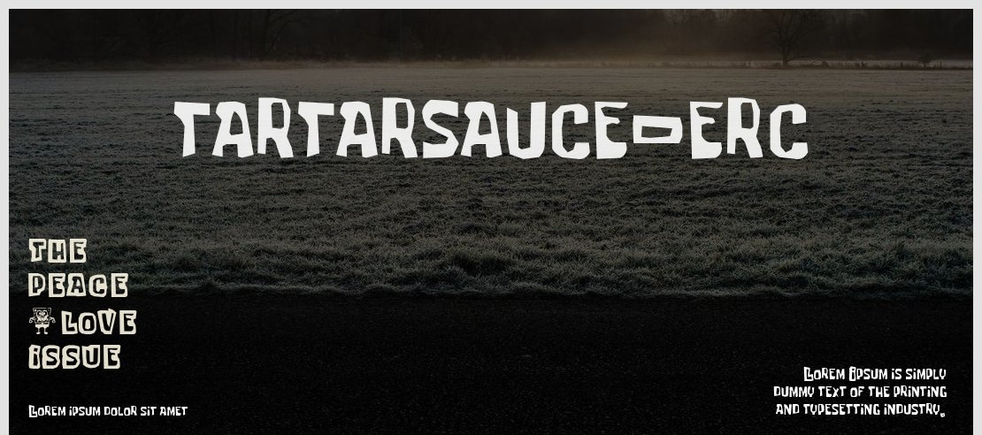 tartarsauce_erc Font