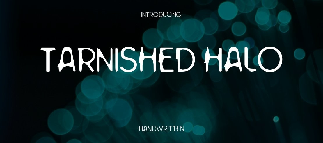 Tarnished Halo Font Family