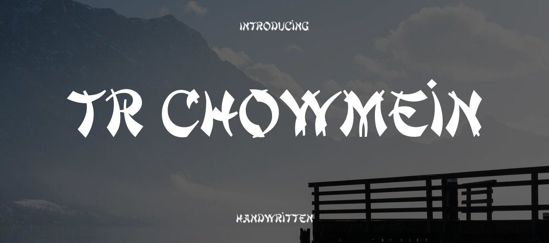 TR ChowMein Font