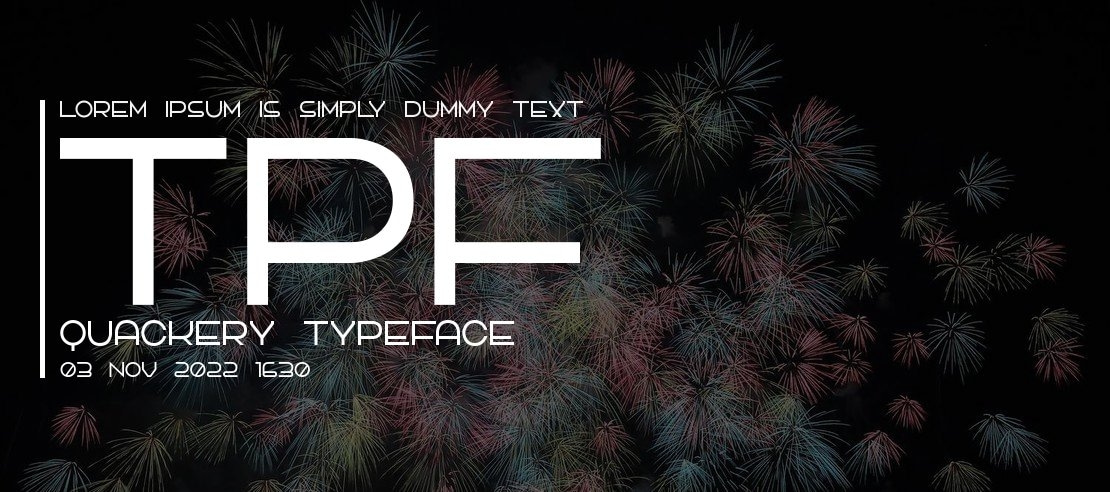 TPF Quackery Font