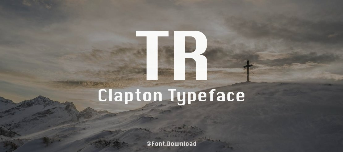 TR Clapton Font