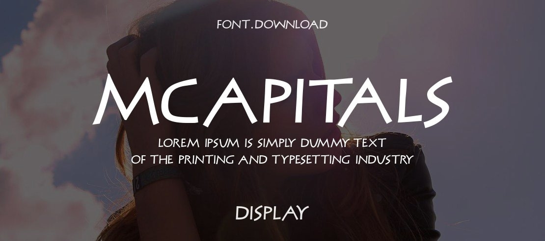 MCapitals Font