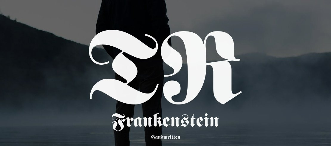 TR Frankenstein Font