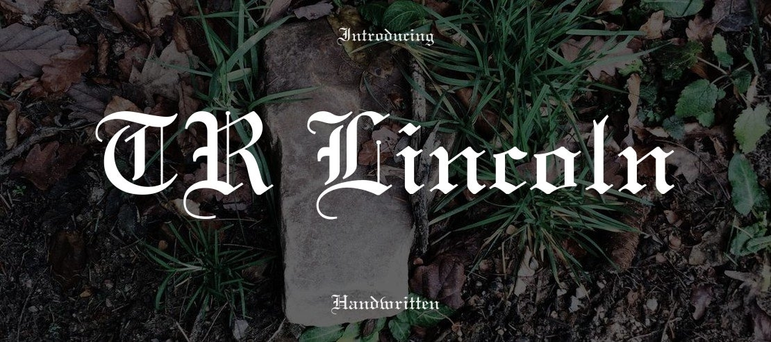 TR Lincoln Font